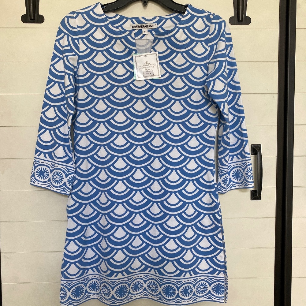 Barbara Gerwit Knit Tunic Small Cotton NWT